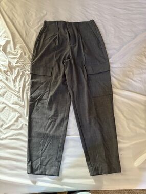 A new day Charcoal Gray cargo Dress Pants